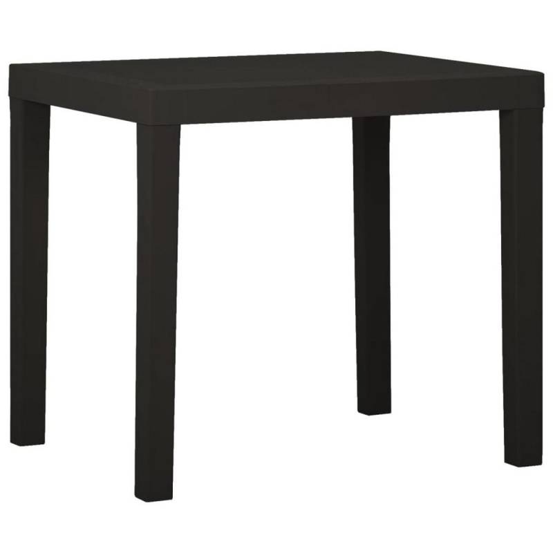 vidaXL GARTENTISCH Anthrazit