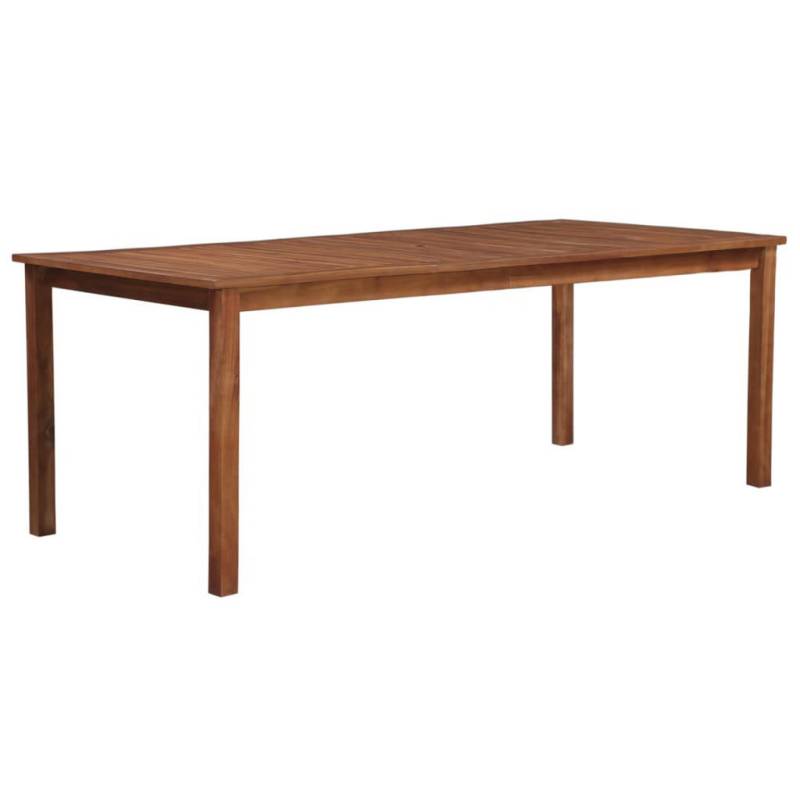 vidaXL GARTENTISCH Braun