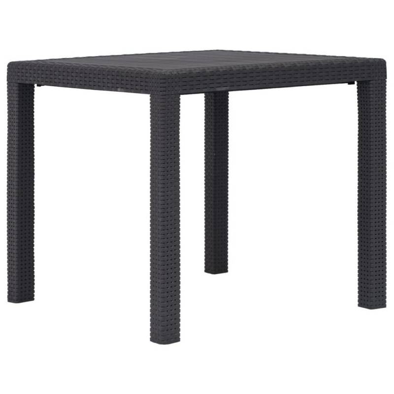 vidaXL GARTENTISCH Braun