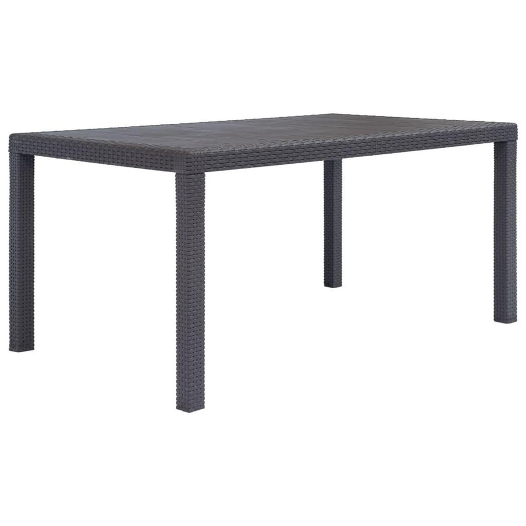 vidaXL GARTENTISCH Braun vidaXL GARTENTISCH Braun