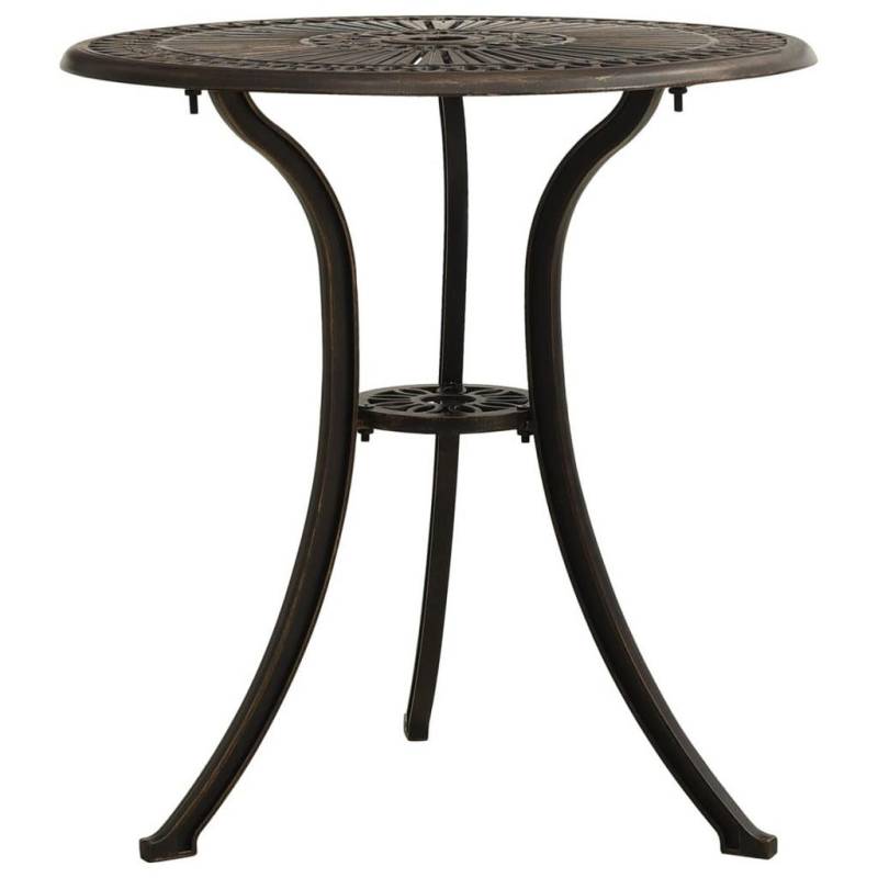 vidaXL GARTENTISCH Bronze