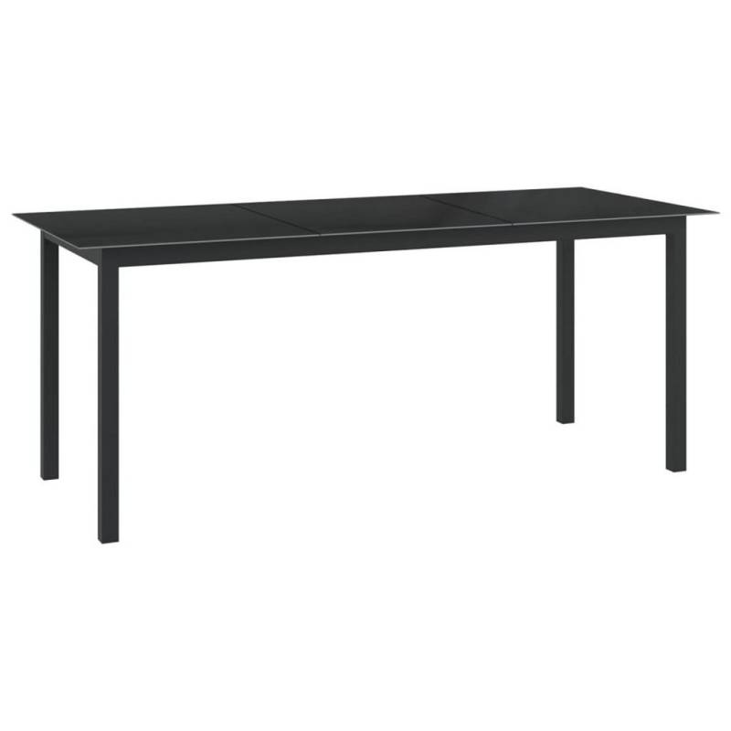 vidaXL GARTENTISCH Schwarz