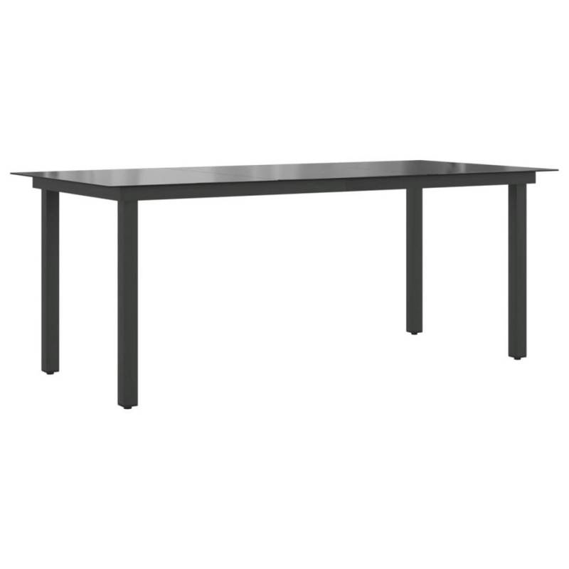 vidaXL GARTENTISCH Schwarz