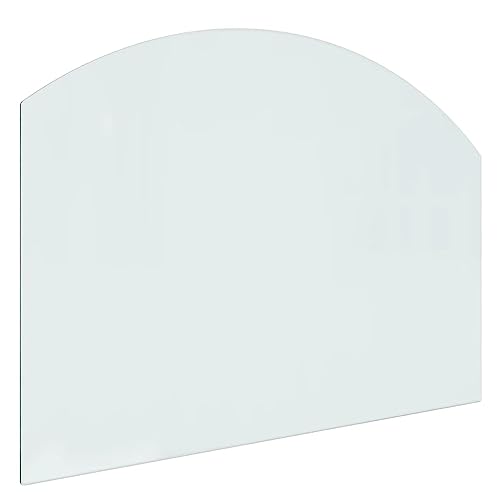 vidaXL Kaminofen Glasplatte 80x60 cm von vidaXL