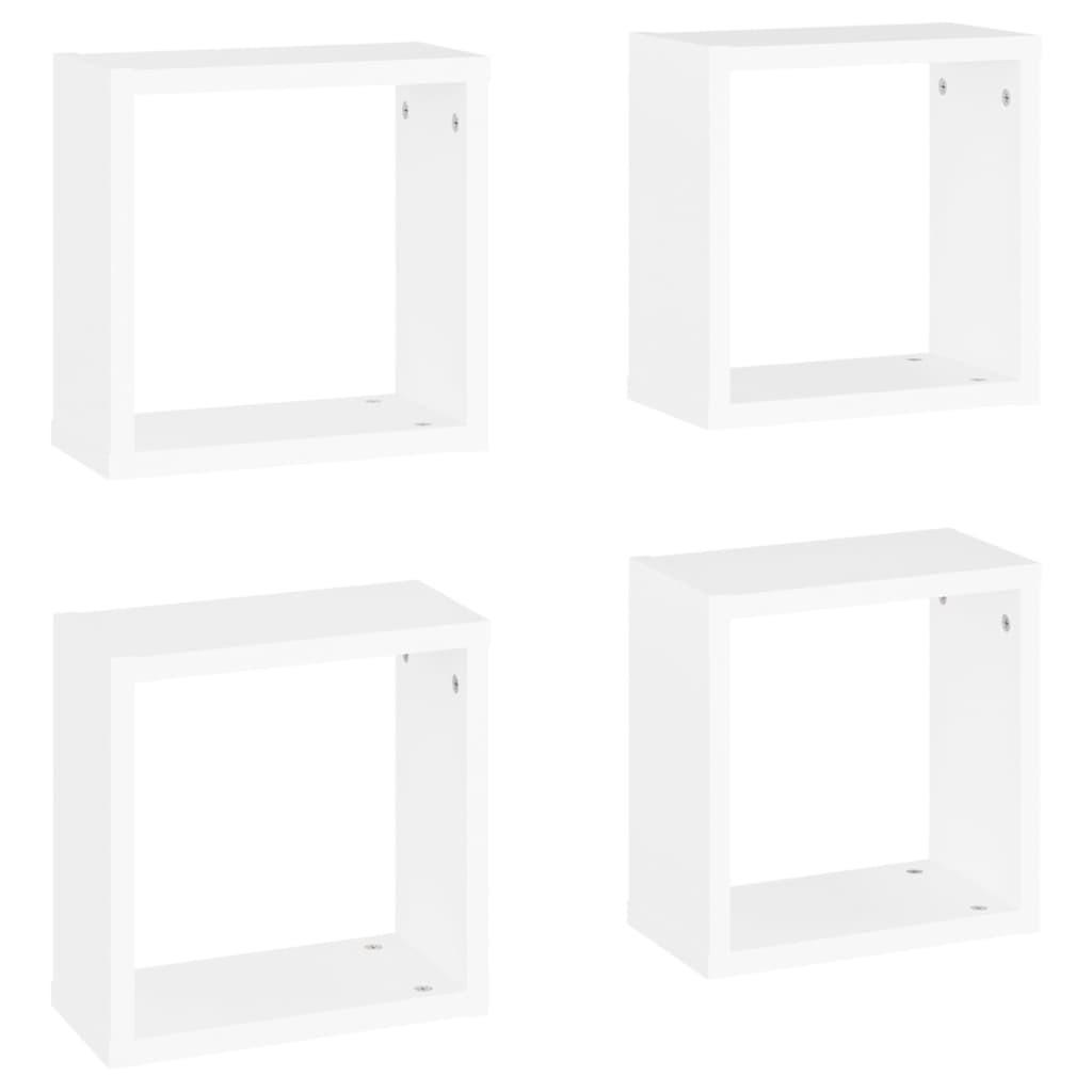 vidaXL Wandregalset, Weiß, Holz, Strukturbuche, Rechteckig, 30x30x15 cm, Wohnzimmer, Regale, Wandregale vidaXL Wandregalset, Weiß, Holz, Strukturbuche, Rechteckig, 30x30x15 cm, Wohnzimmer, Regale, Wandregale von vidaXL