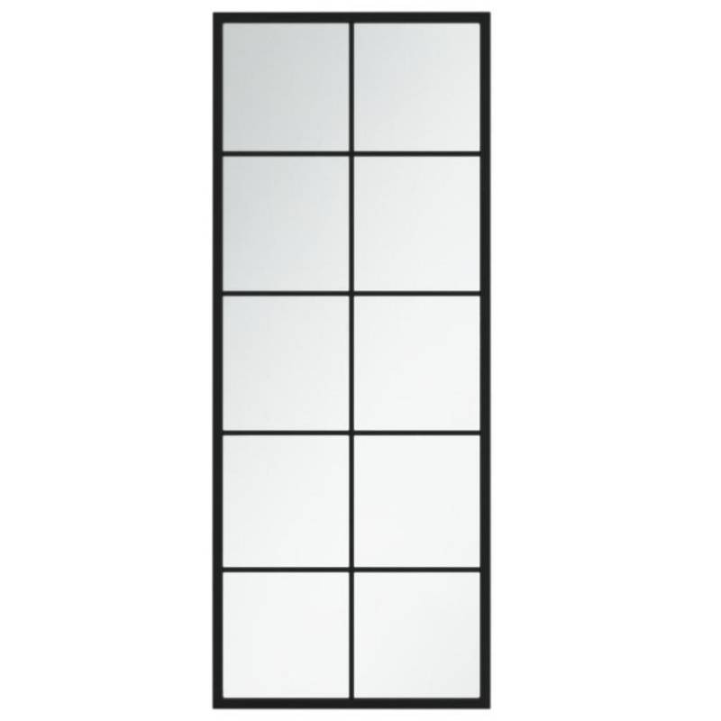 vidaXL WANDSPIEGEL Schwarz