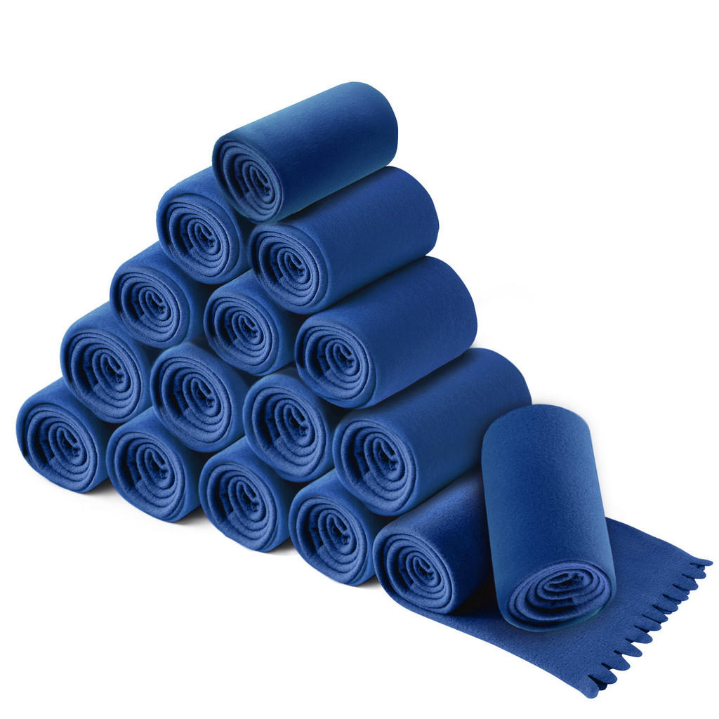 wometo FLEECEDECKE Blau