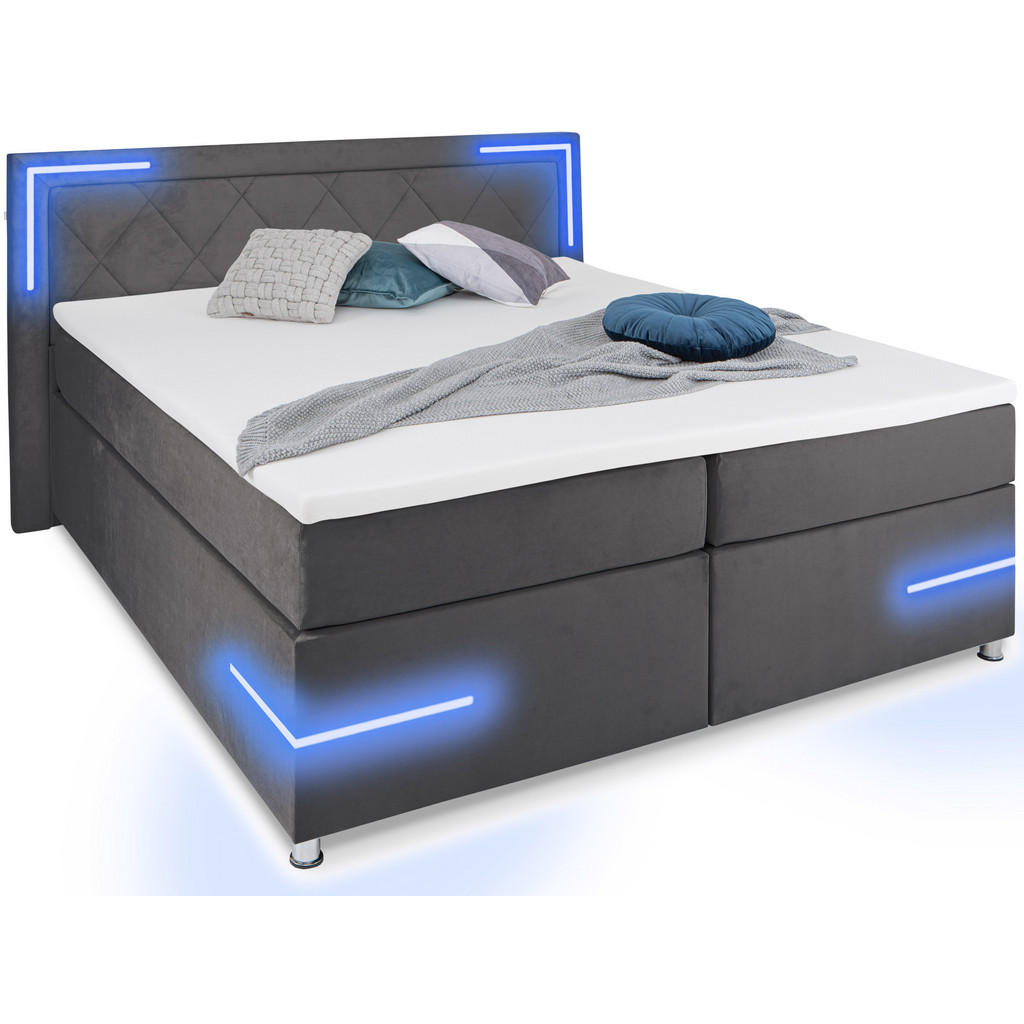 wonello BOXSPRINGBETT Anthrazit wonello BOXSPRINGBETT Anthrazit