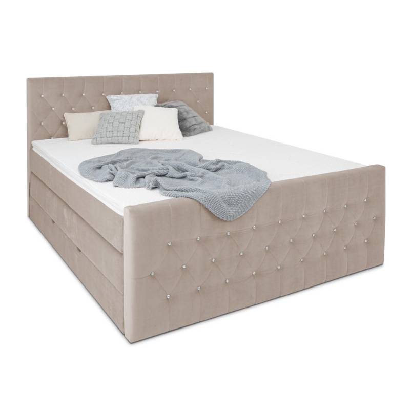 wonello BOXSPRINGBETT Beige