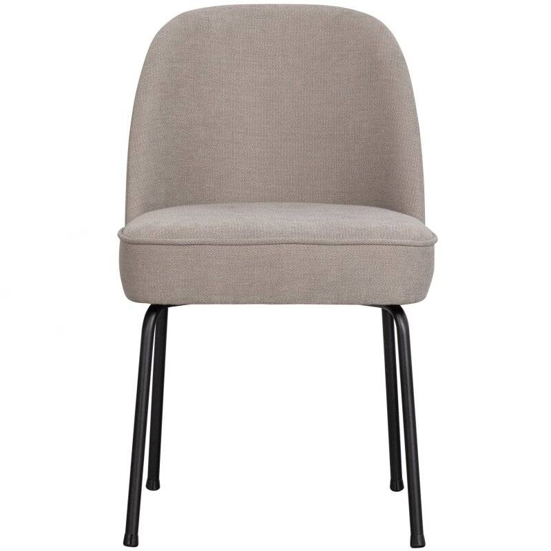woood - Vogue - 2er Set Esszimmerstuhl - Gewebter Stoff - Sand