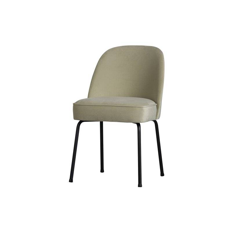 woood - Vogue - 2er Set Esszimmerstuhl - Samt - Pistazie