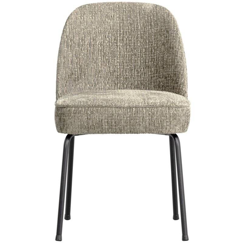 woood - Vogue - 2er Set Esszimmerstuhl - Structure Velvet - Wheatfield
