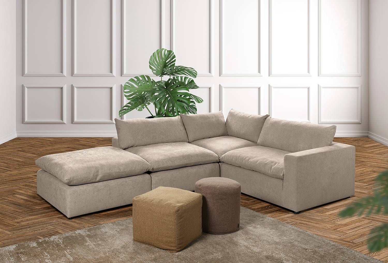 1,5-Sitzer Ecksofa Nizza von home24