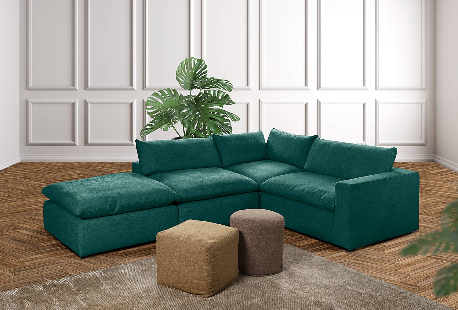 1,5-Sitzer Ecksofa Nizza von home24