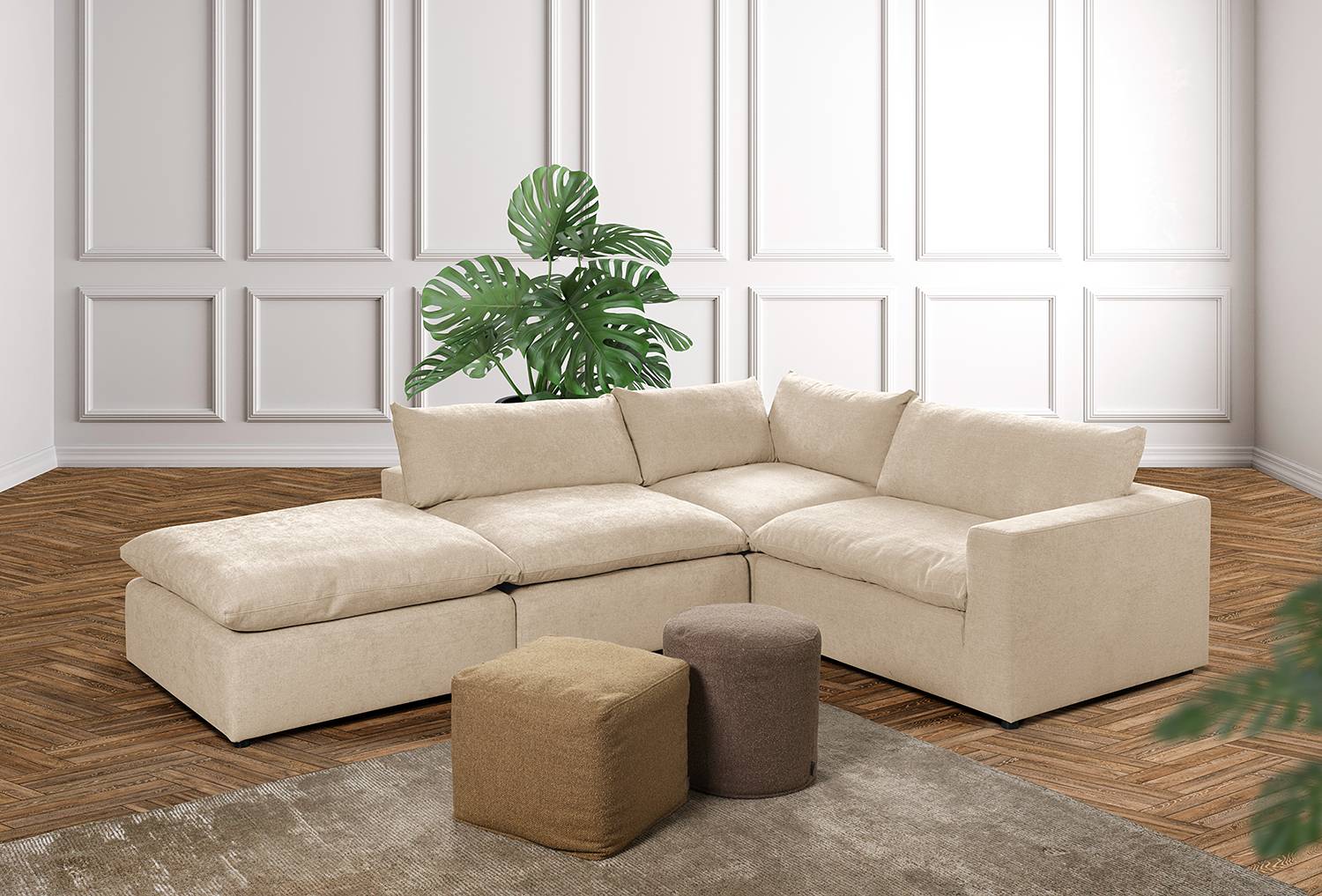 1,5-Sitzer Ecksofa Nizza von home24