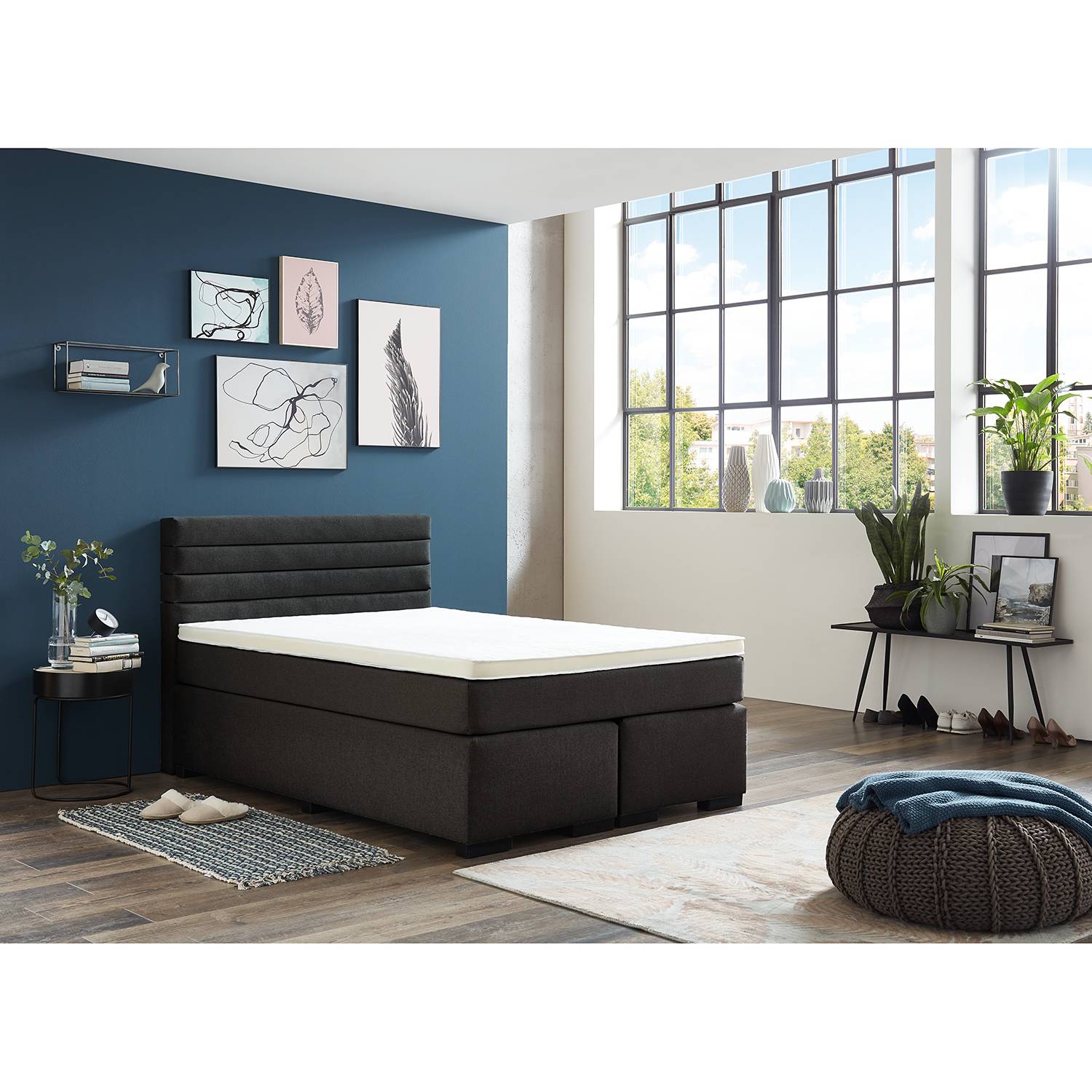 Boxspringbett Swanston von home24