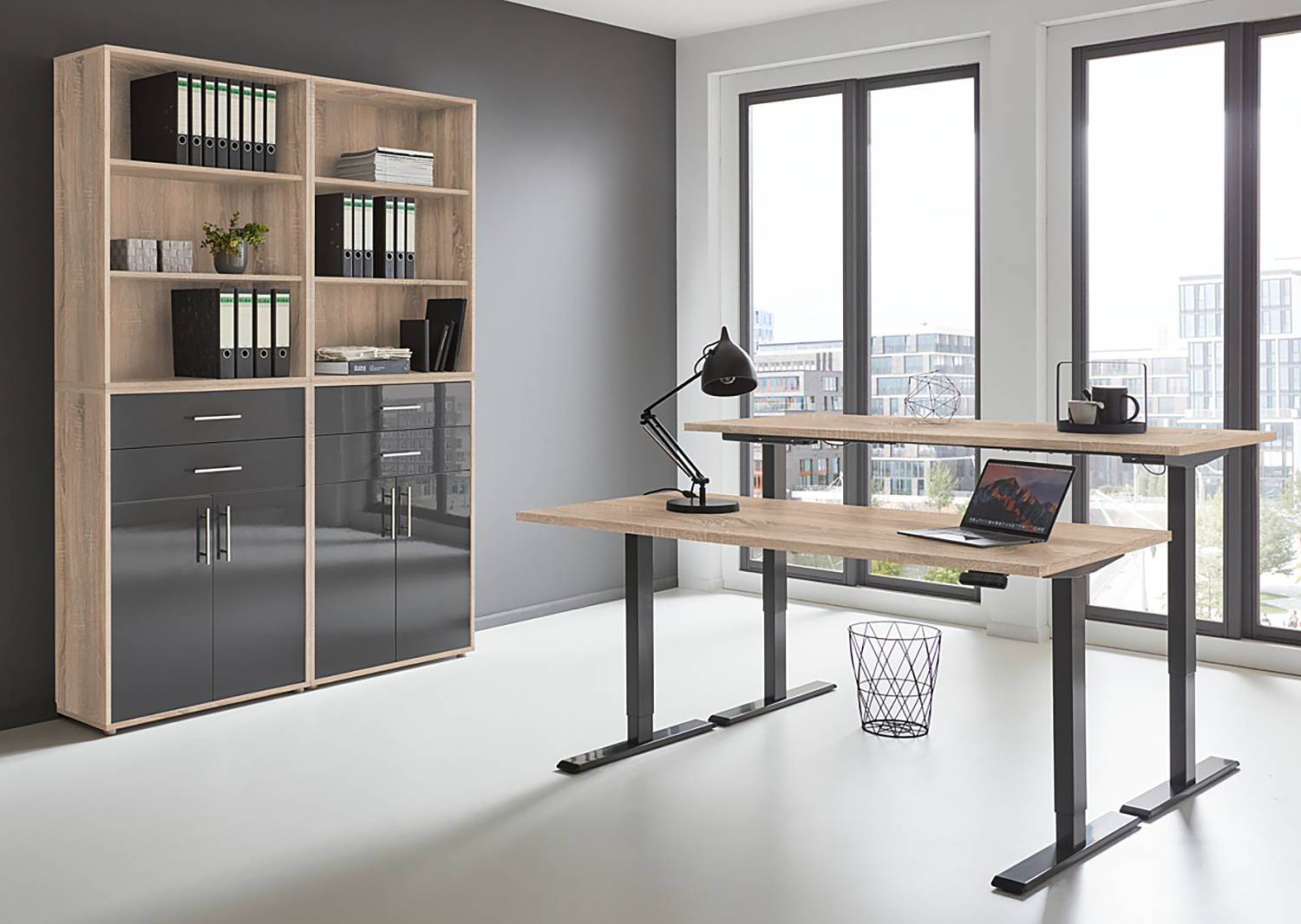 Büro-Set Avin 5-teilig Set B von home24