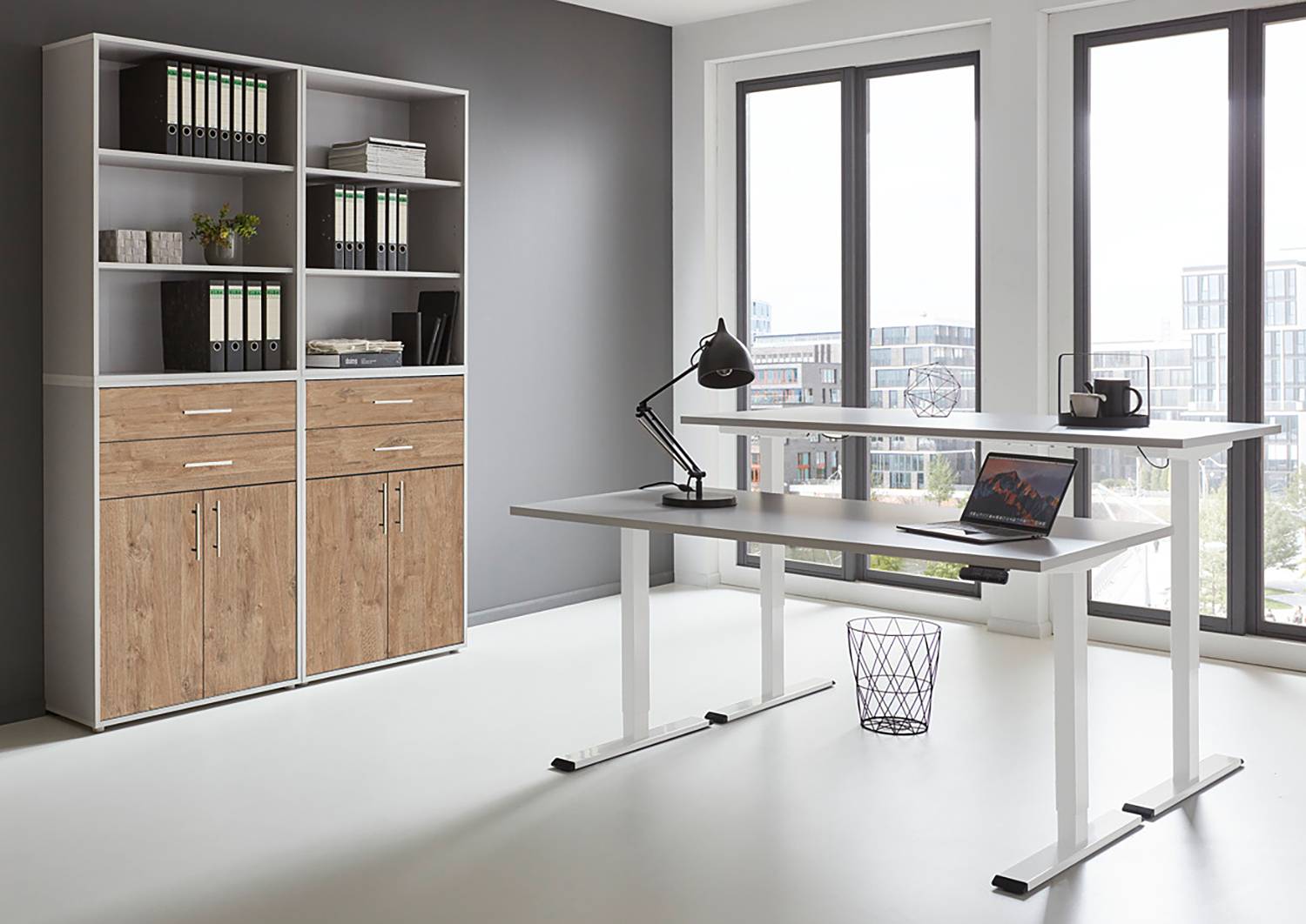 Büro-Set Avin 5-teilig Set B von home24