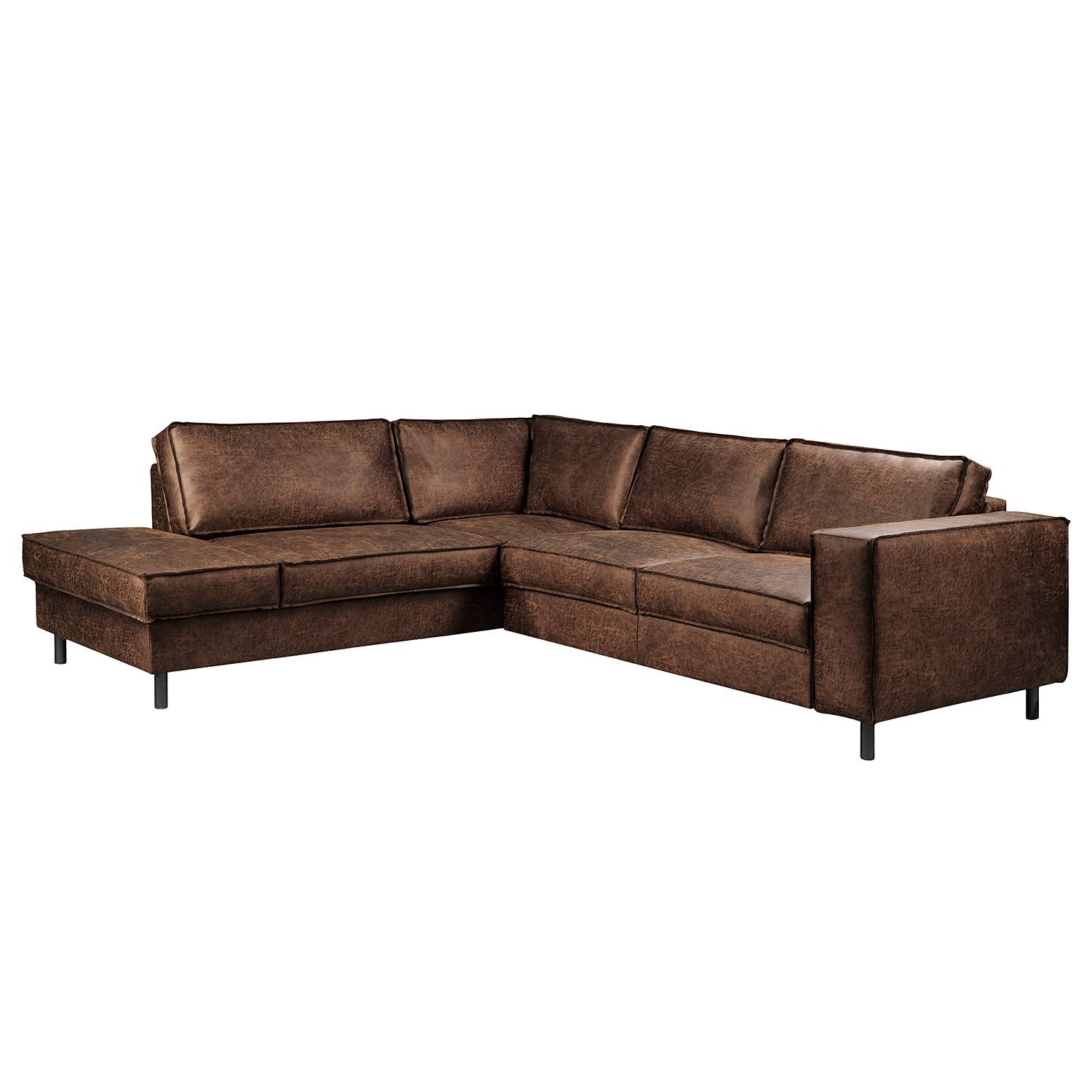 Ecksofa FORT DODGE mit Ottomane von kollected