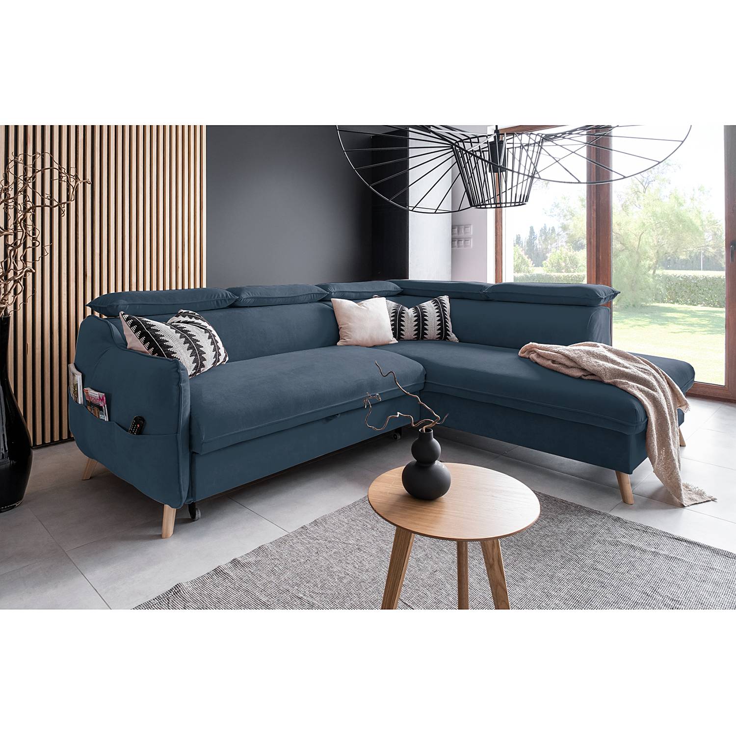 Ecksofa Huesca mit Ottomane von loftscape