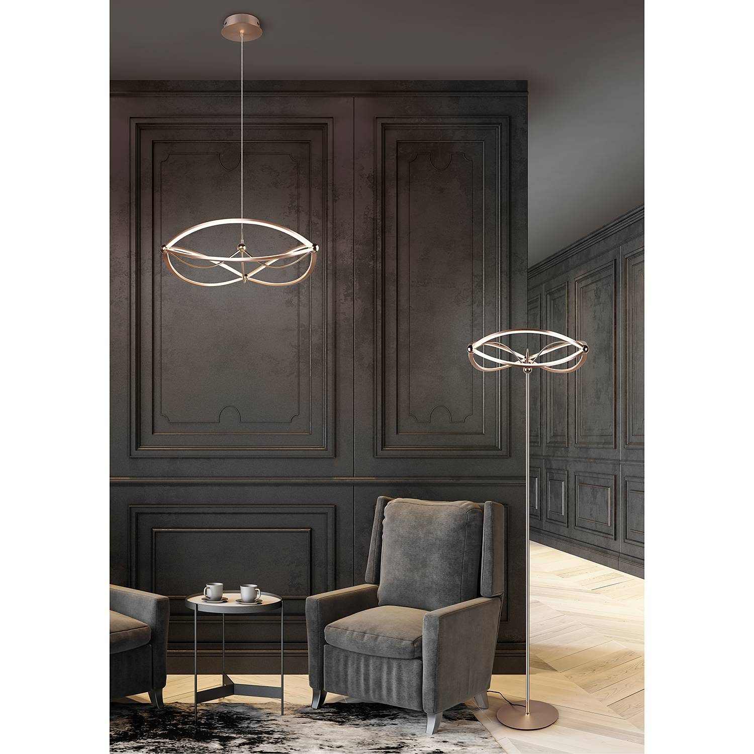 LED-Stehleuchte Charivari von home24