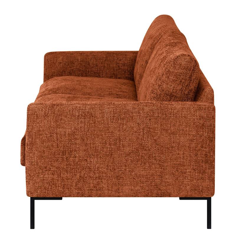 home24 2,5-Sitzer Sofa Belmonte Orange Chenille Enola 176 x 82 x 87cm Modern von home24