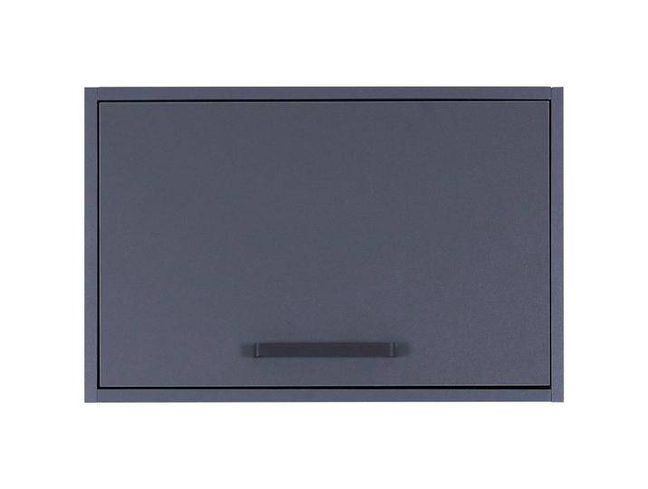 home24 AUFSATZSCHRANK Aalborg, Anthrazit, Metall, 67x44x68 cm, Waschküche, Mehrzweckschränke von home24