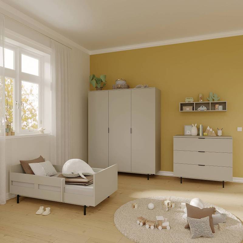 home24 Absturzschutz Tomino 139 x 31 x 79cm Grau von home24