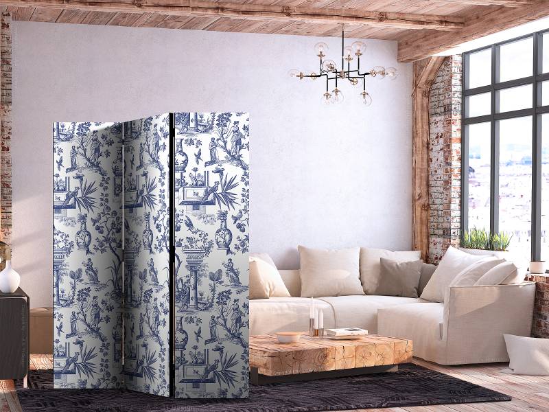 home24 Akustik-Paravent Rome and Botany Andere Grau 135 x 172cm von home24