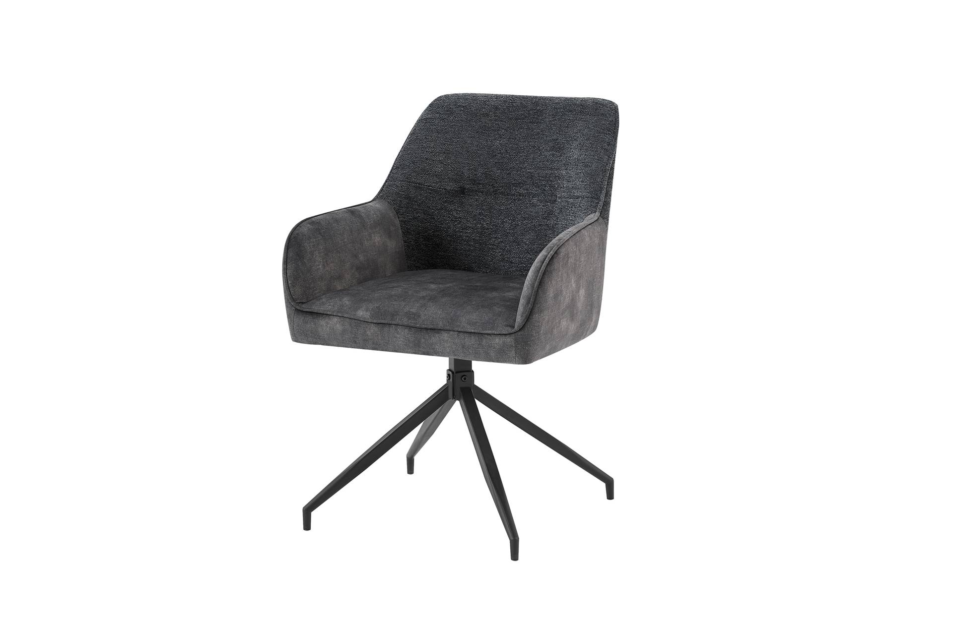 home24 Armlehnenstuhl Clyde 2er-Set 62 x 87 x 56cm Schwarz home24 Armlehnenstuhl Clyde 2er-Set 62 x 87 x 56cm Schwarz von home24