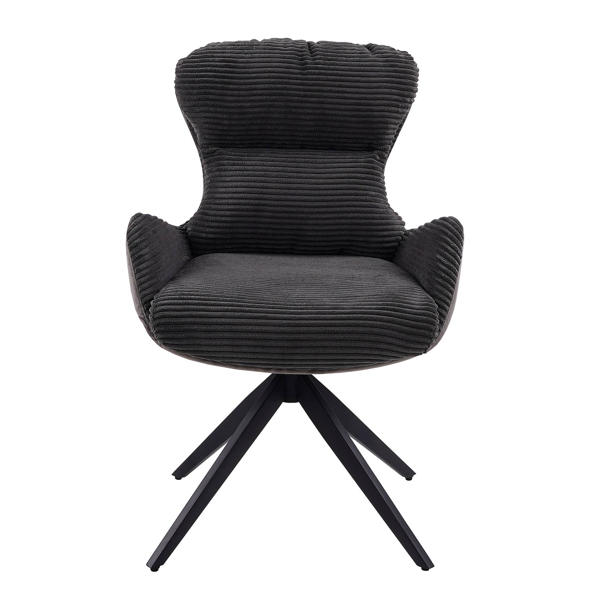 home24 Armlehnenstuhl Dilpur 2er-Set 58 x 88 x 68cm Schwarz/Schwarz home24 Armlehnenstuhl Dilpur 2er-Set 58 x 88 x 68cm Schwarz/Schwarz von home24