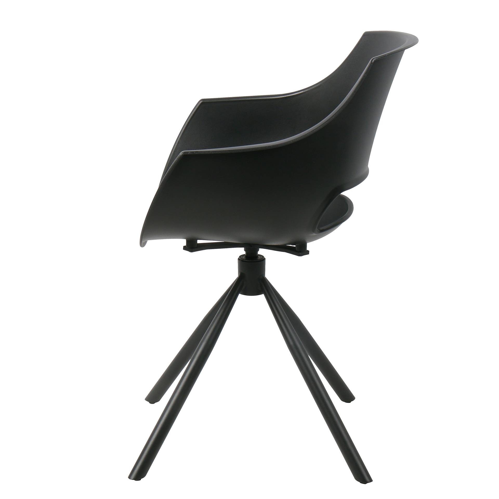 home24 Armlehnenstuhl Jalua 2er-Set 58 x 88 x 59cm Schwarz/Schwarz home24 Armlehnenstuhl Jalua 2er-Set 58 x 88 x 59cm Schwarz/Schwarz von home24