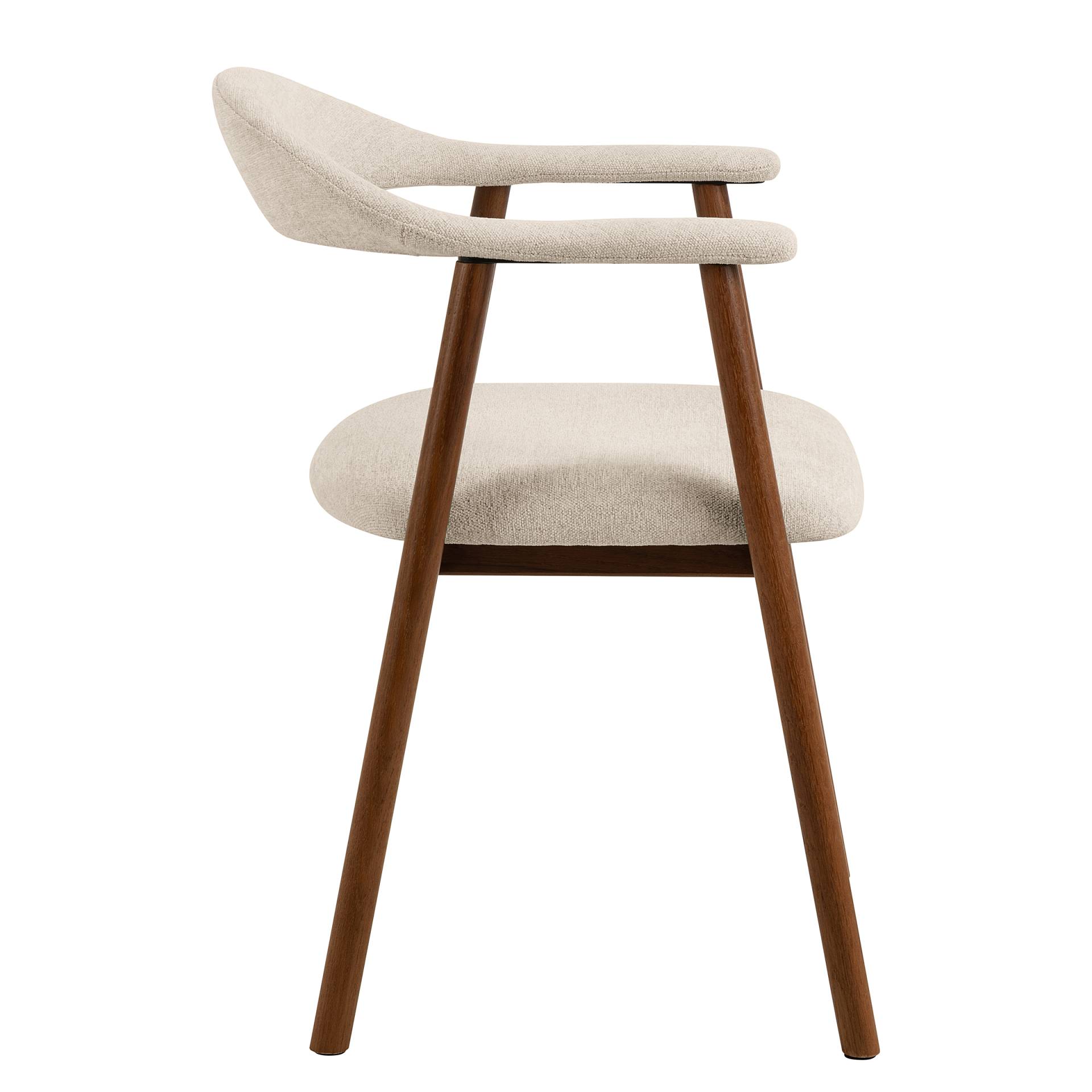 home24 Armlehnenstuhl Mesita 2er Set 56 x 76 x 54cm Weiß/Creme/Braun home24 Armlehnenstuhl Mesita 2er Set 56 x 76 x 54cm Weiß/Creme/Braun von home24