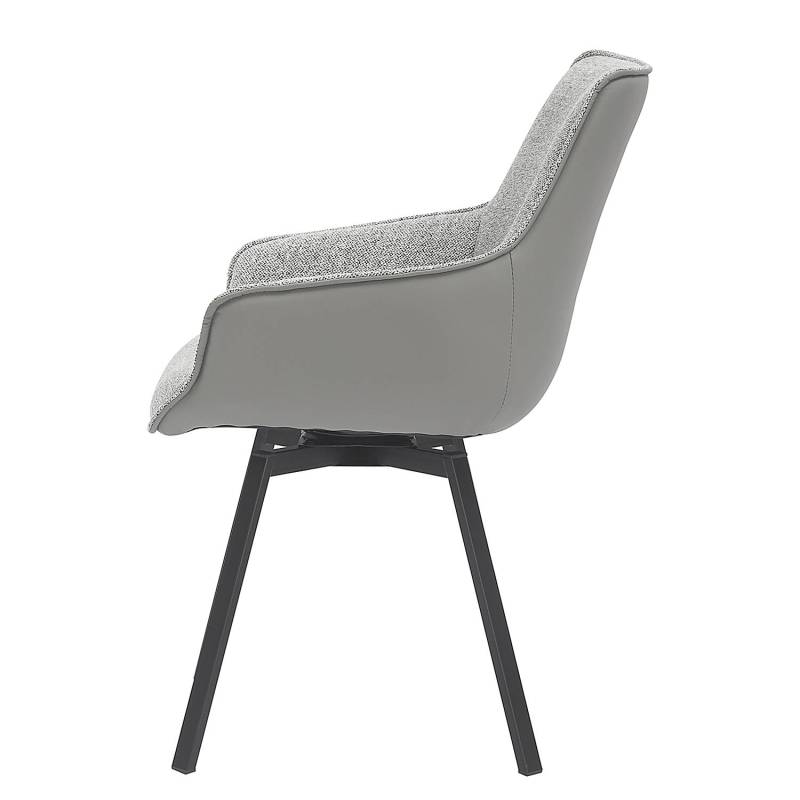 home24 Armlehnenstuhl RAKOA 2er-Set 57 x 87 x 63cm Grau/Grau home24 Armlehnenstuhl RAKOA 2er-Set 57 x 87 x 63cm Grau/Grau von home24