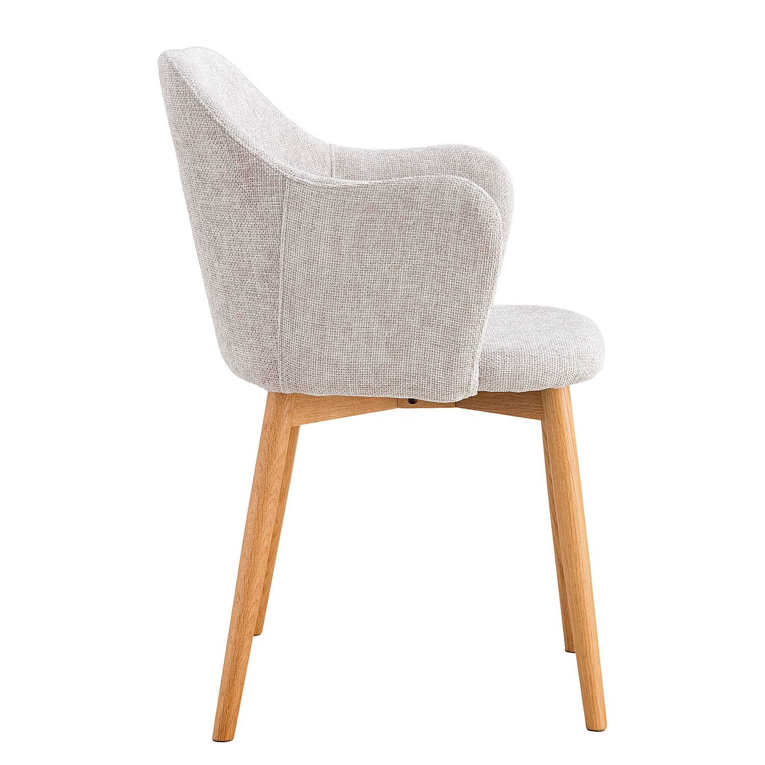 home24 Armlehnenstuhl SKAUO 2er-Set 55 x 85 x 60cm Strukturstoff Cella: Hellgrau Grau/Hellgrau home24 Armlehnenstuhl SKAUO 2er-Set 55 x 85 x 60cm Strukturstoff Cella: Hellgrau Grau/Hellgrau von home24