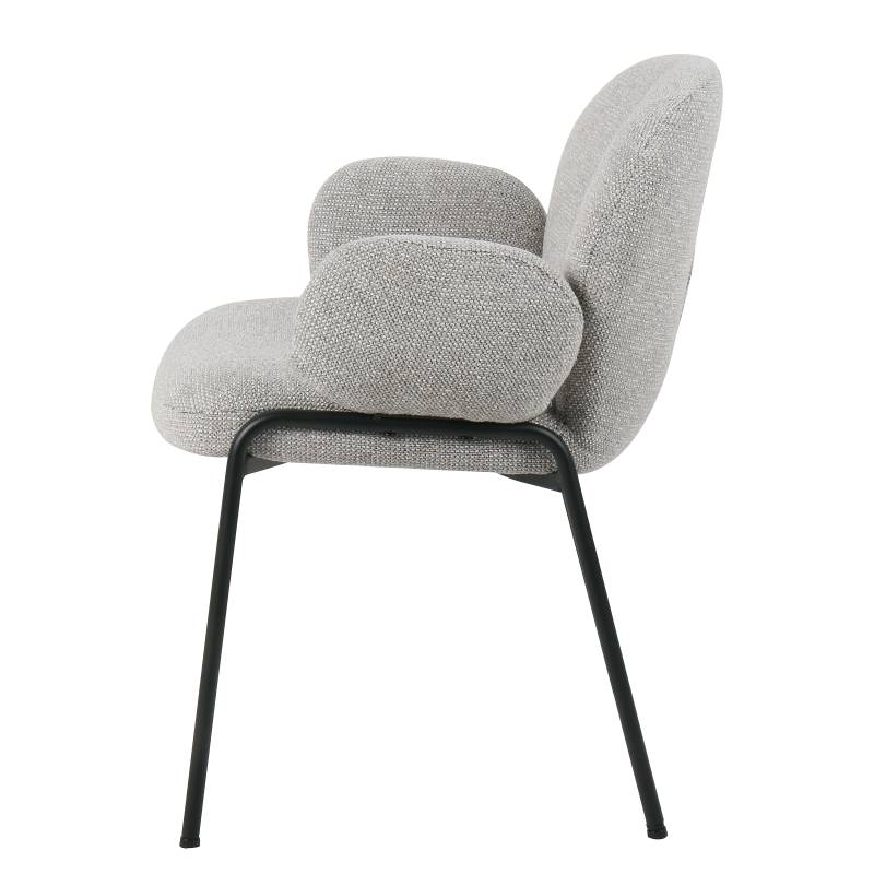 home24 Armlehnenstuhl Telan 2er-Set 60 x 81 x 61cm Grau/Lichtgrau home24 Armlehnenstuhl Telan 2er-Set 60 x 81 x 61cm Grau/Lichtgrau von home24