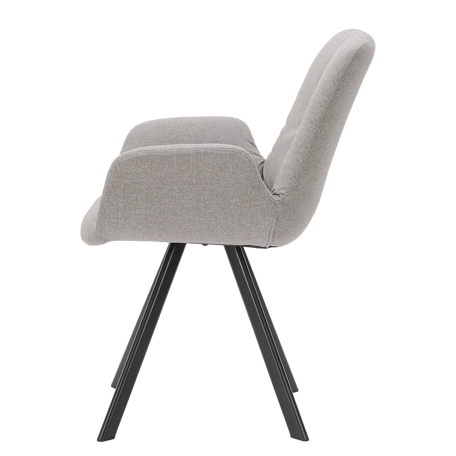 home24 Armlehnenstuhl Zamora 61 x 85 x 62cm Grau/Hellgrau home24 Armlehnenstuhl Zamora 61 x 85 x 62cm Grau/Hellgrau von home24