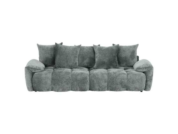 home24 BIGSOFA, Mintgrau, 3,5-Sitzer, Füllung: Polyester, 265x67x130 cm, Stoffauswahl, Rücken echt, Wohnzimmer, Sofas & Couches, Sofas, Bigsofas von home24