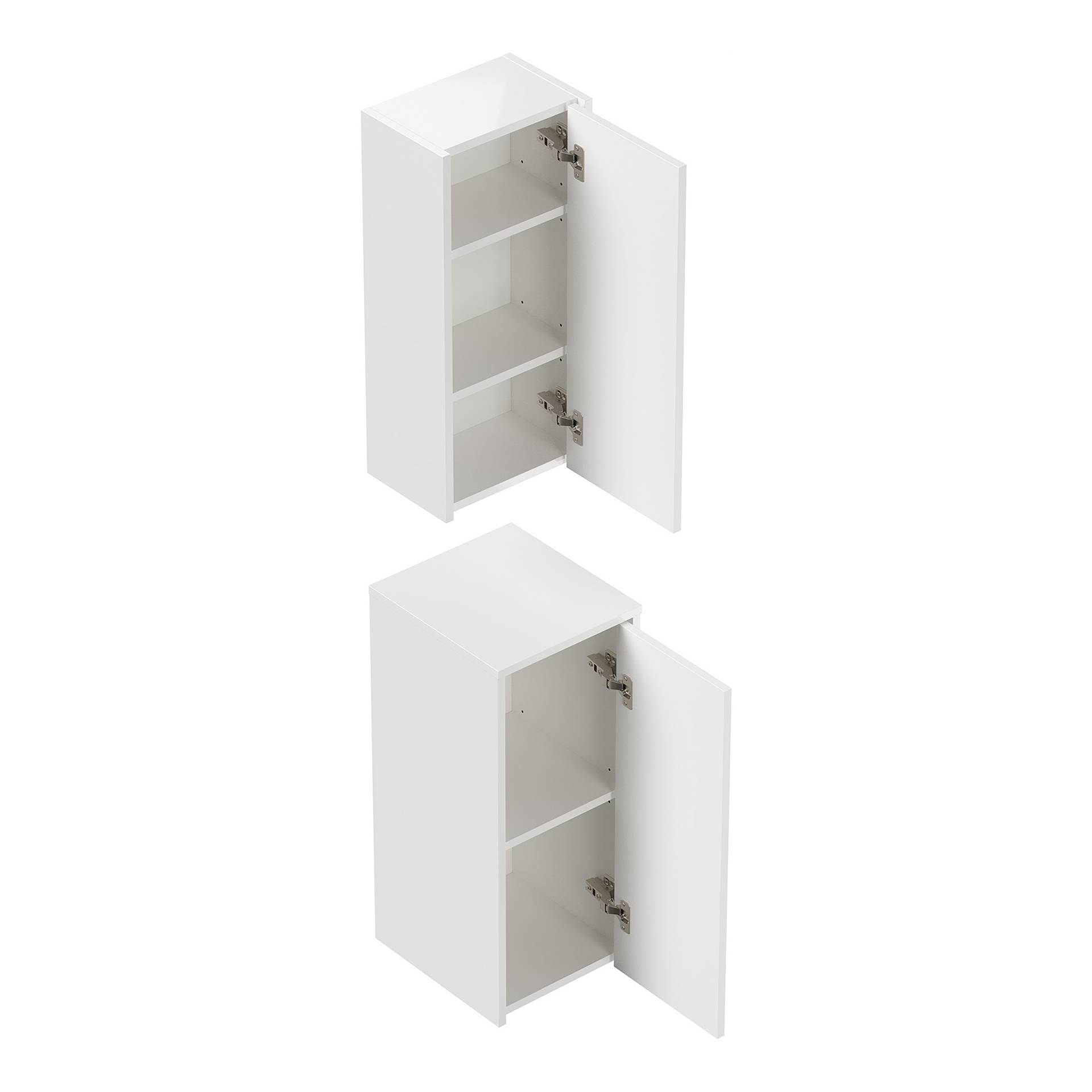 home24 Badschrank Set Limes 2er Set 30 x 71 x 33cm Weiß/Hochglanz Weiß home24 Badschrank Set Limes 2er Set 30 x 71 x 33cm Weiß/Hochglanz Weiß von home24