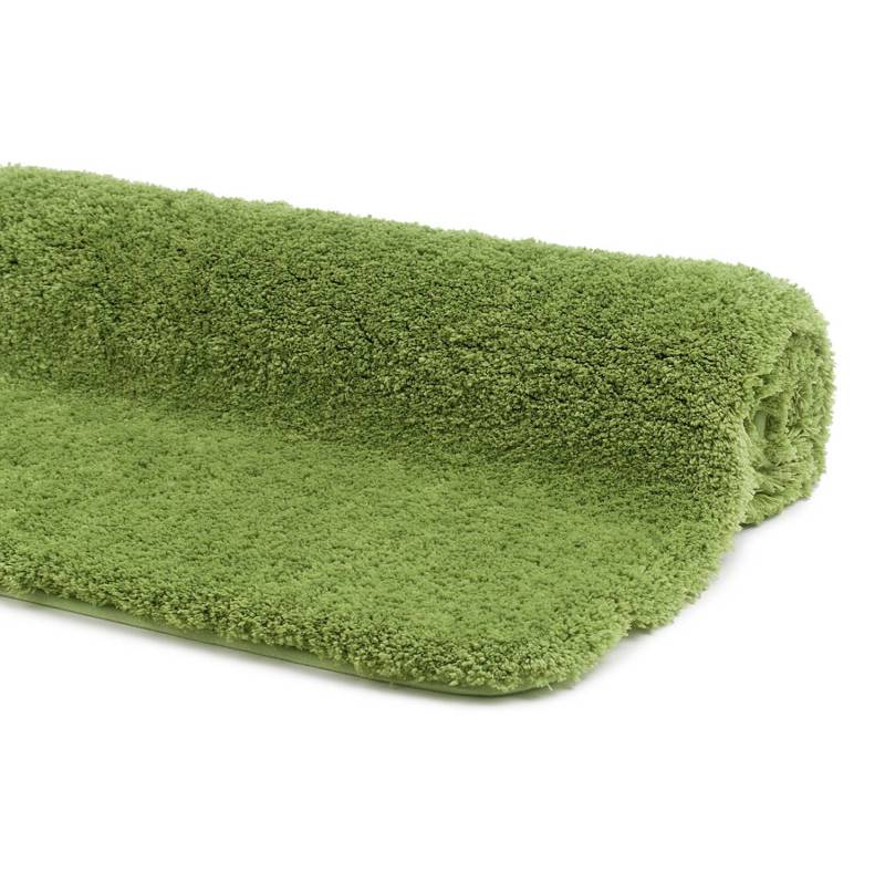 home24 Badteppich Deluxe Typ B 50 x 3 x 45cm Grün/Grün von home24
