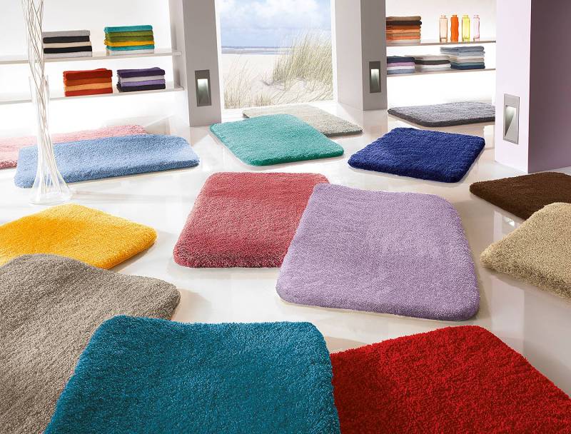 home24 Badteppich Relax 70 x 120cm Grün/Mintgrün von home24