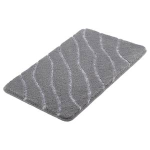 home24 Badteppich Tram 70 x 120cm Grau/Anthrazit von home24