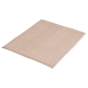 home24 Badteppich Zigzag 50 x 60cm Beige/Sand von home24