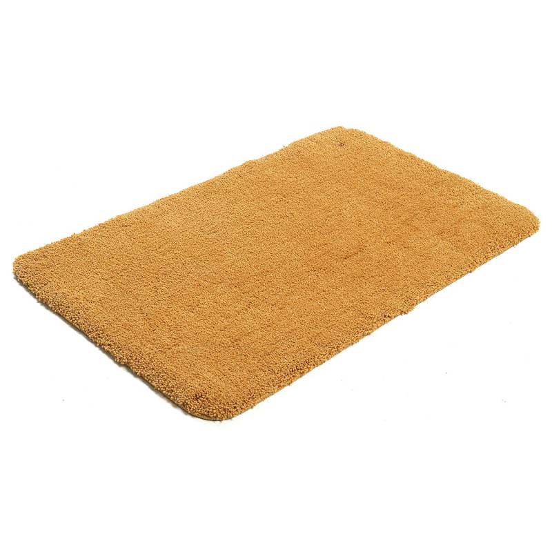 home24 Badvorleger Cozy Bath Uni 70 x 120cm Gold/Gold von home24
