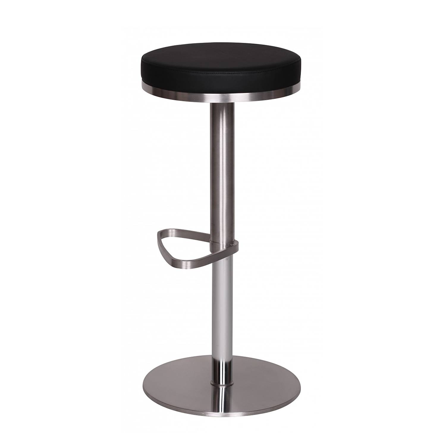 home24 Barhocker Colpet 38 x 82 x 38cm Schwarz / Silber home24 Barhocker Colpet 38 x 82 x 38cm Schwarz / Silber von home24