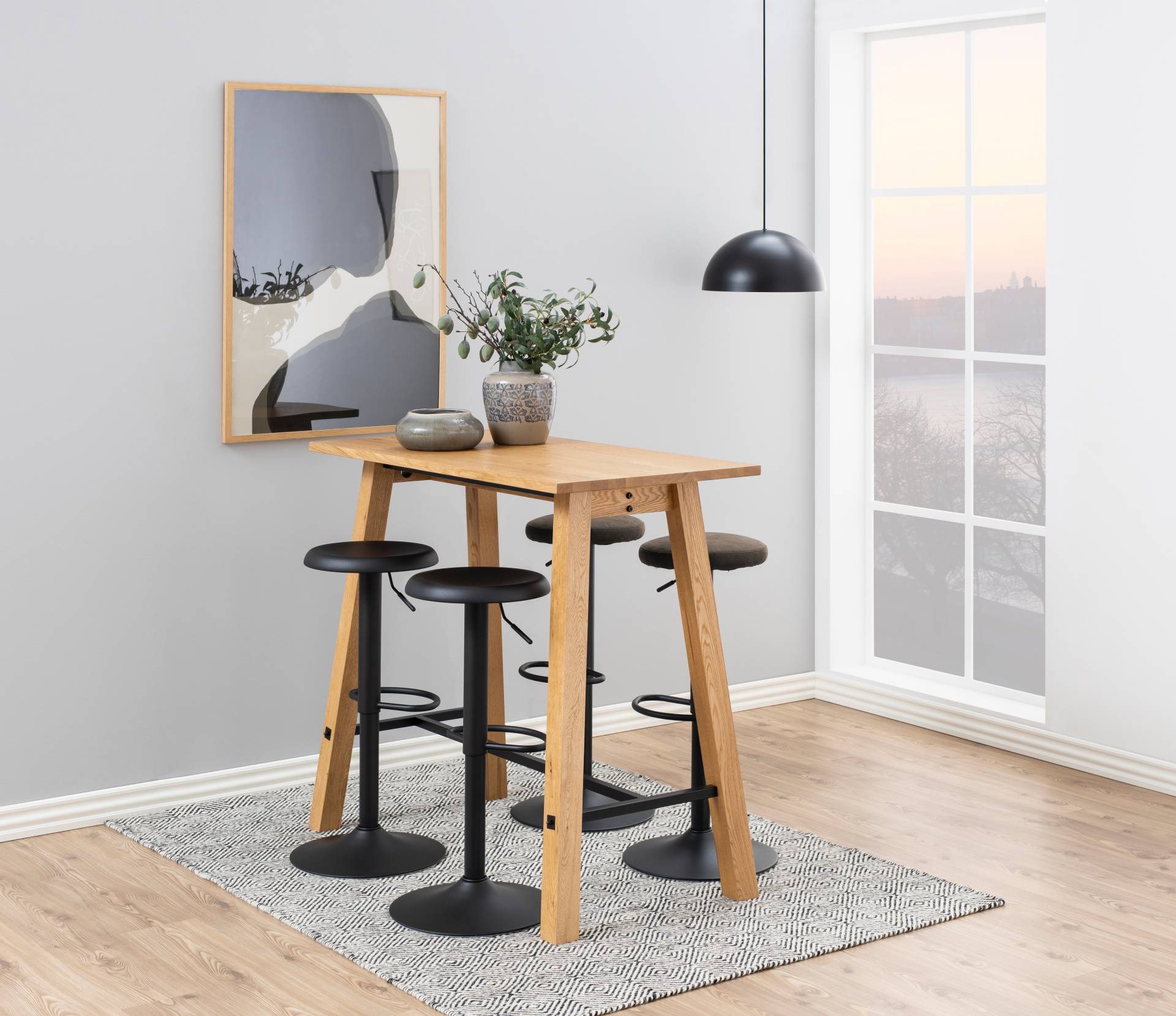 home24 Barhocker Flippin II 2er-Set 40 x 80 x 40cm Schwarz home24 Barhocker Flippin II 2er-Set 40 x 80 x 40cm Schwarz von home24