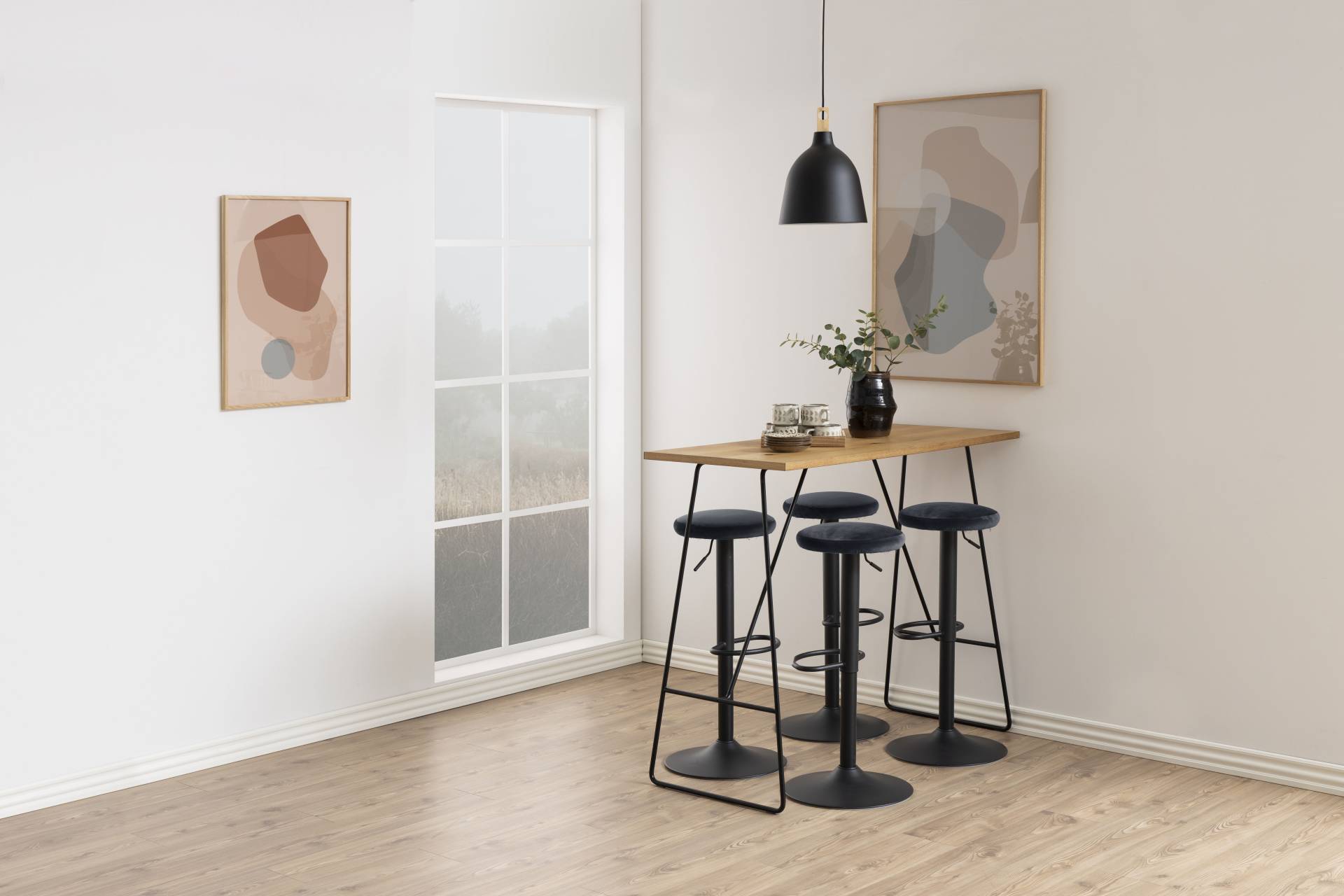 home24 Barhocker Flippin II 2er-Set 40 x 82 x 40cm Anthrazit home24 Barhocker Flippin II 2er-Set 40 x 82 x 40cm Anthrazit von home24