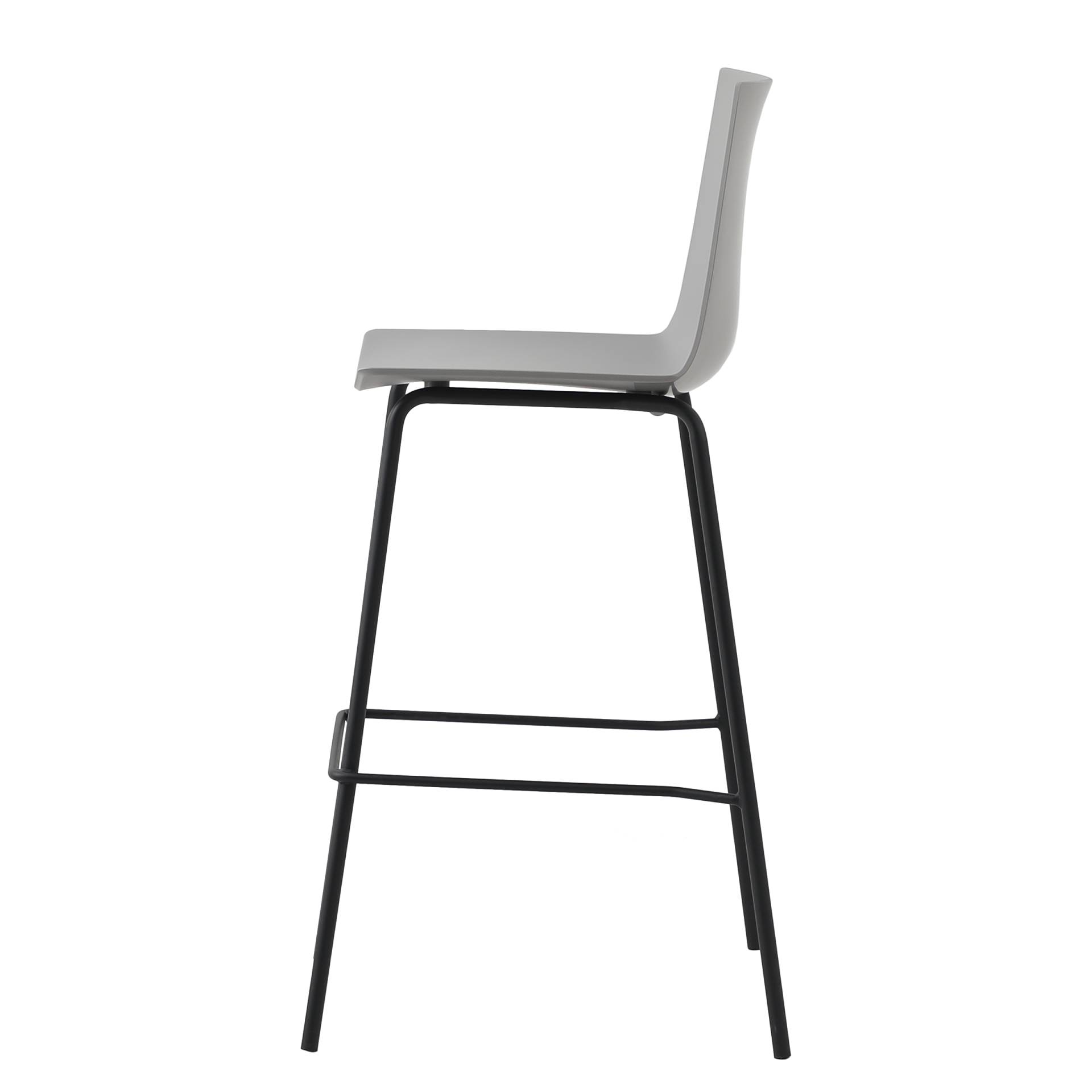 home24 Barstuhl Alleen 2er-Set 53 x 12 x 54cm Grau home24 Barstuhl Alleen 2er-Set 53 x 12 x 54cm Grau von home24