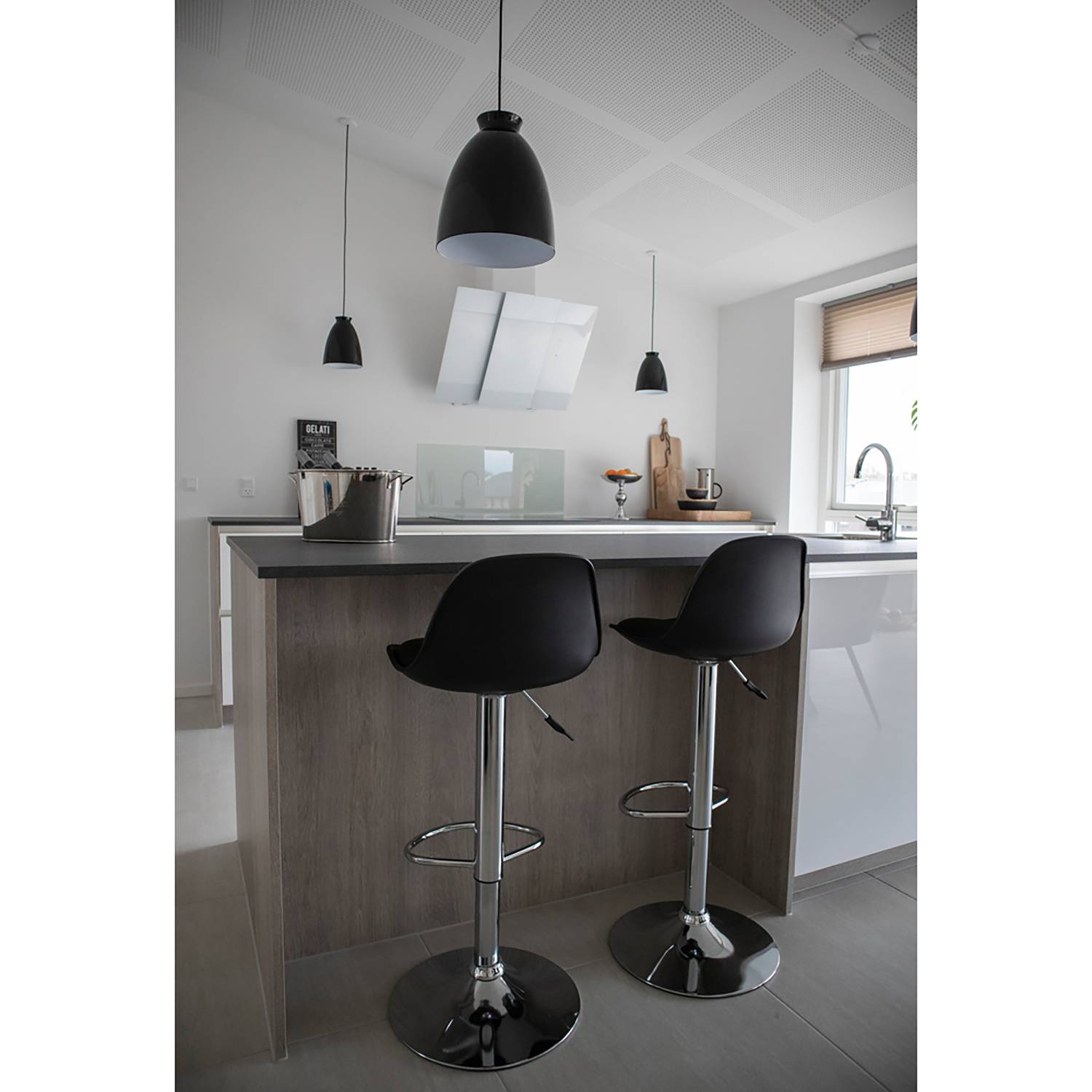 home24 Barstuhl Gambetta (2er-Set) 39 x 82 x 41cm von home24