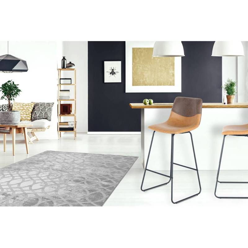home24 Barstuhl Kylie (2er-Set) 48 x 103 x 55cm Braun von home24